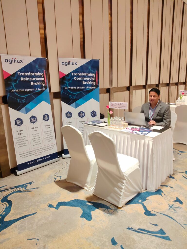 Agiliux booth at the 19th India Rendezvous